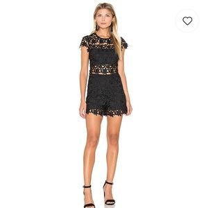 Karina Grimaldi Madonna Crochet Romper